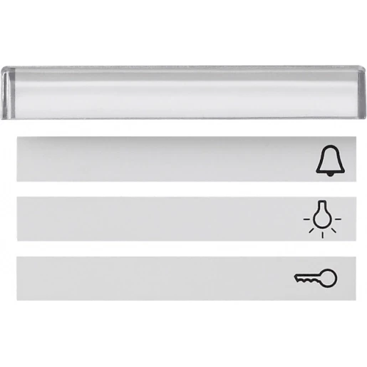 Gira System 55 Set tekstkader + TL 144927