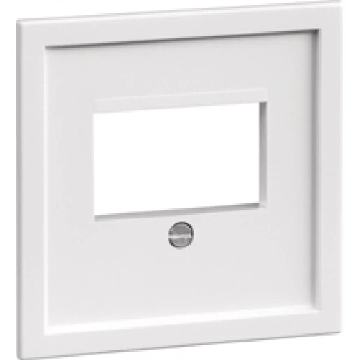 Peha Aura Centraalplaat stereo luidspreker aansluitdoos 1 connector Zonder label wit 00114511
