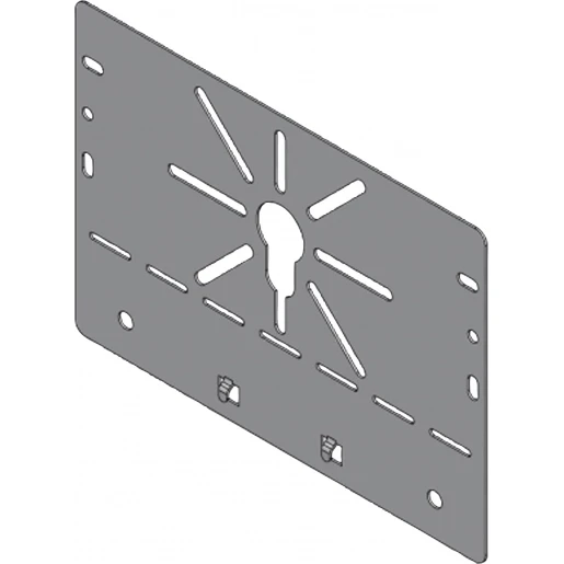 Stago KG281 montageplaat (kabeldraagsysteem) 199x140mm Staal sdz CSU08090109