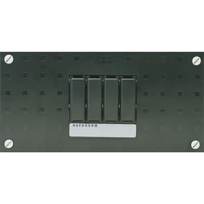 ABB Hafonorm Installatiekast leeg + 70mm sleuf Kunststof IP20 6929.500