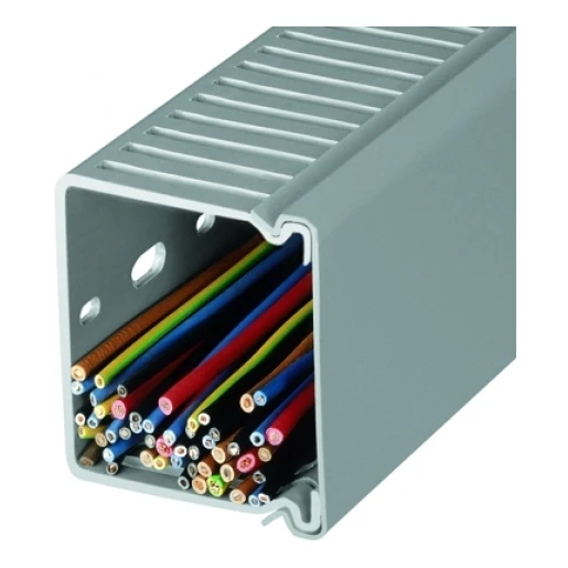 Hager Tehalit BA6 Bedradingskanaal 18x15x2000mm PVC grijs RAL 7030 BA61501507030B