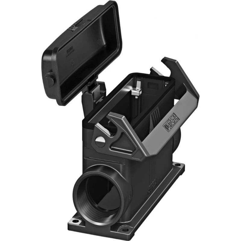 Phoenix Contact HC Behuizing rechthoekige connectoren IP66 B57mm H84mm Sokkelbehuizing Zij