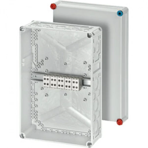 Hensel Kabeldoos IP65 BM3 4x 2,5-50 mm² Cu/Alu 5 polig Grijs