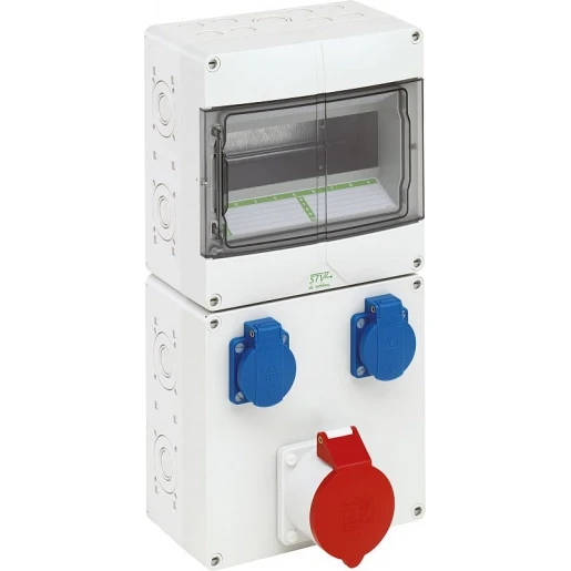 Spelsberg contactdoos combinatie