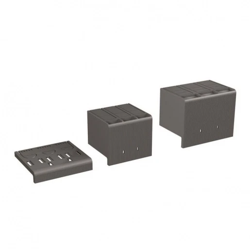 ABB Afdekkappen voor Tmax XT1 lage uitvoering 4P set van 2 stuks