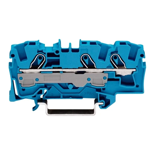 Wago Serie 2006 Verbindingsrijgklem 1-10mm² eendr. 0,5-6mm² meerdr. Blauw