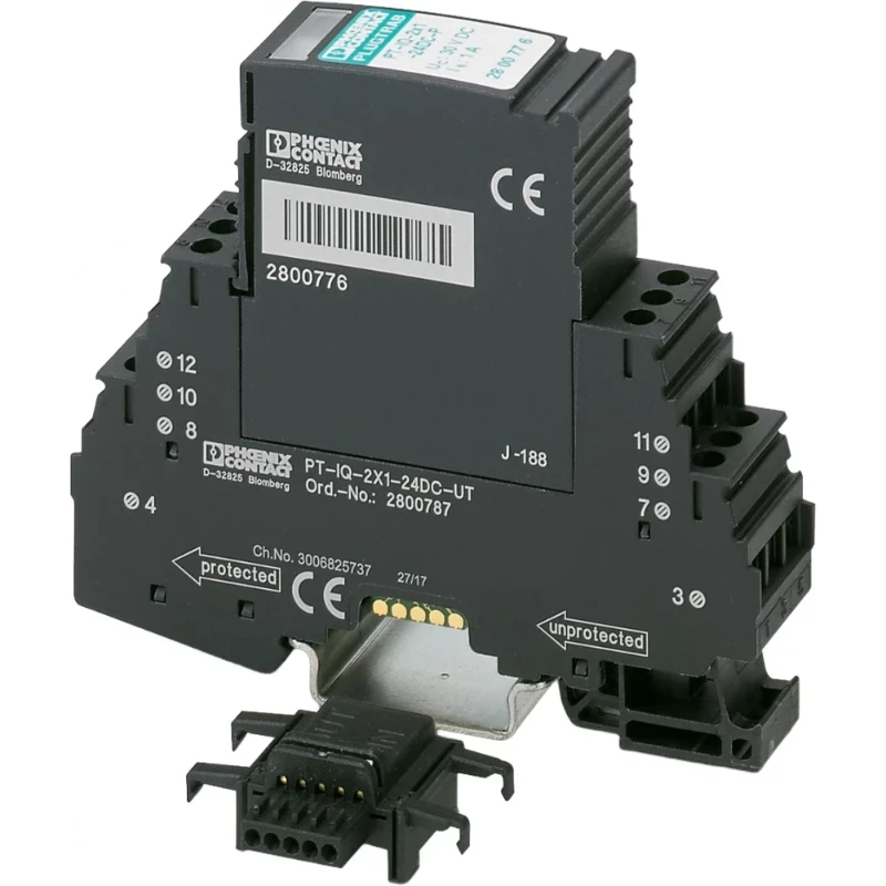 Phoenix Contact Overspanningsbeveiliging voor data en M&R