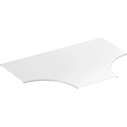 Stago Wibe deksel t-stuk (kabeldraagsysteem) 150mm Staal Dekselklem thermisch verzinkt en gecoat wit RAL 9010 781765