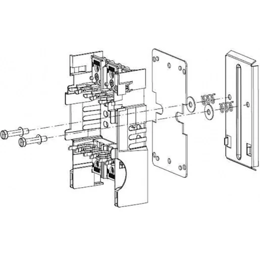 ABB DIN RAIL MONTAGESET V XLP 00