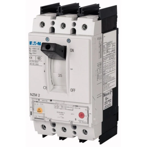 Eaton VERMOGENSCHAKELAAR NZM2 3P 90A RAAMKLEM UL-GECERT.