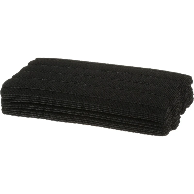 Panduit Hook & loop stacked strip ties 7.0l (178mm) .75w (19.1mm) 100 pcs black