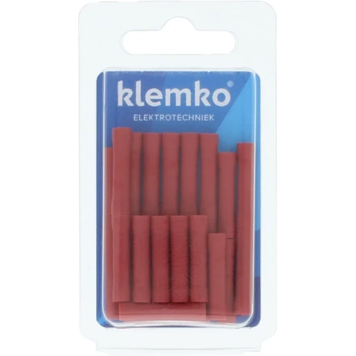 Klemko Blister verpakte Geïsoleerde Stootverbinder voor draad 0,5-1,5mm2