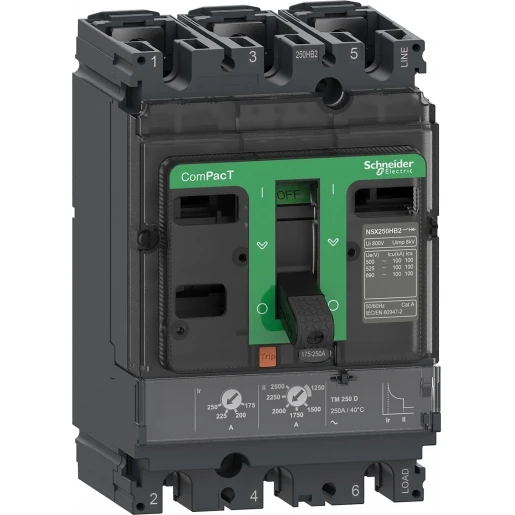 Schneider Electric NSX100F 36KA AC 3P3D 40A TMD