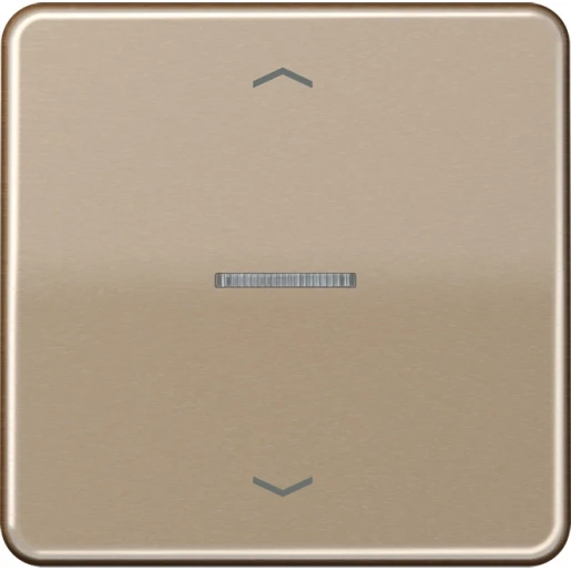 Jung CD range home stuurafdekking pijl goud brons enkelvoudig Mat brons BTCD17101PGB