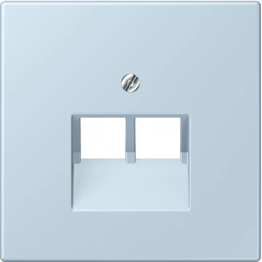 Jung LS range Afdekking centraalplaat LC32022 UAE/IAE 2 connectoren Zonder label LC969-2UA208