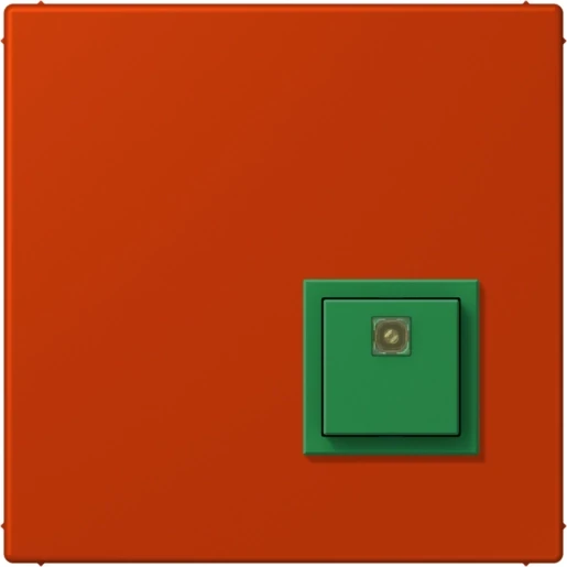Jung LS range Miva afzetknop LC4320A 70x70mm rood IP20 NRSLC0834AT244