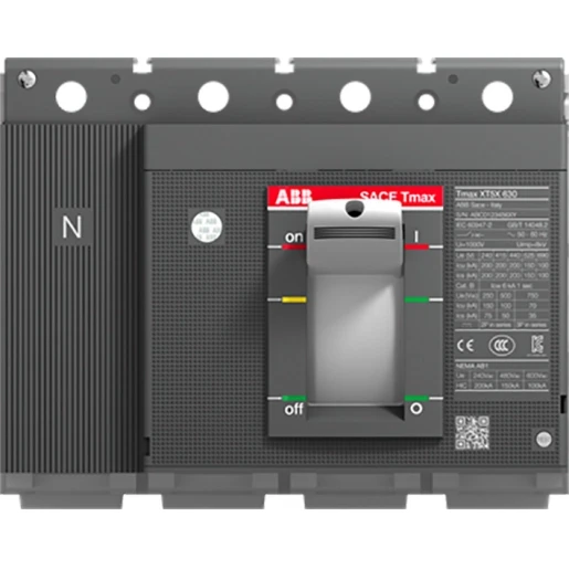 ABB XT5N 400 Breaking unit 4 polig vast met vooraansluiting alleen breakin