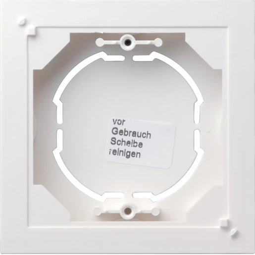 Gira Standaard 55 Opbouwbehuizing 1-voudig wit Horizontaal en verticaal 021904