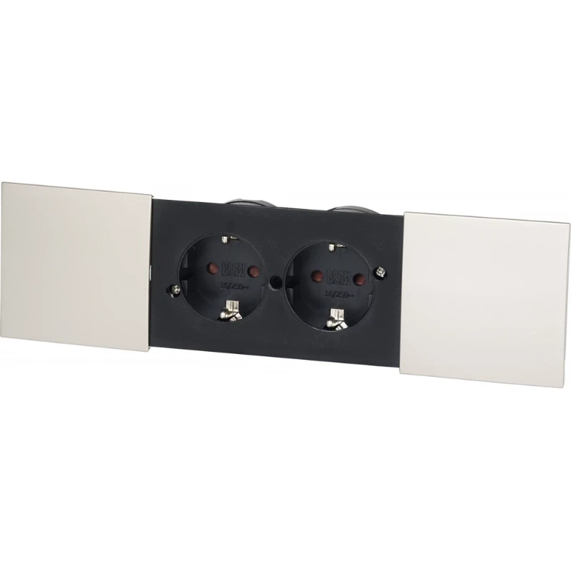 OCS Due 2x 230V RA 0,2m GST RVS look