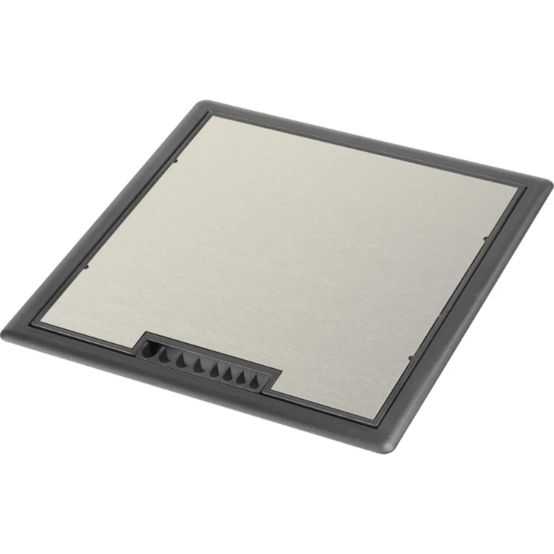 OCS Vloerdozen opvulset tbv kunststof klapdeksel 4mm velox 2.0 en tetra 2.0 RVS 3mm 33.70.018
