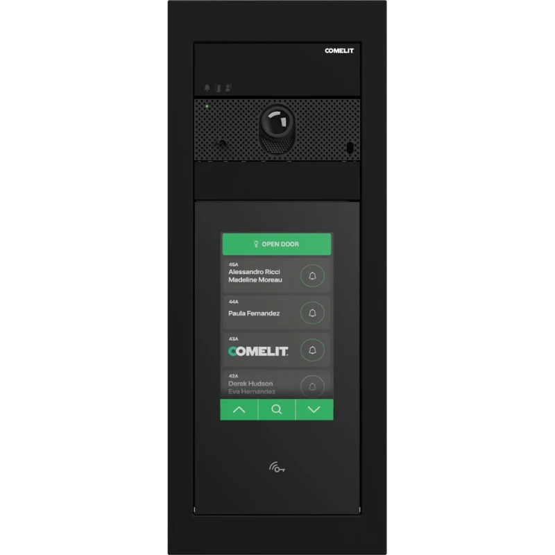 Comelit COMPLEET DEURST. VIDEO+TOUCH ULTRA BLACK SB1