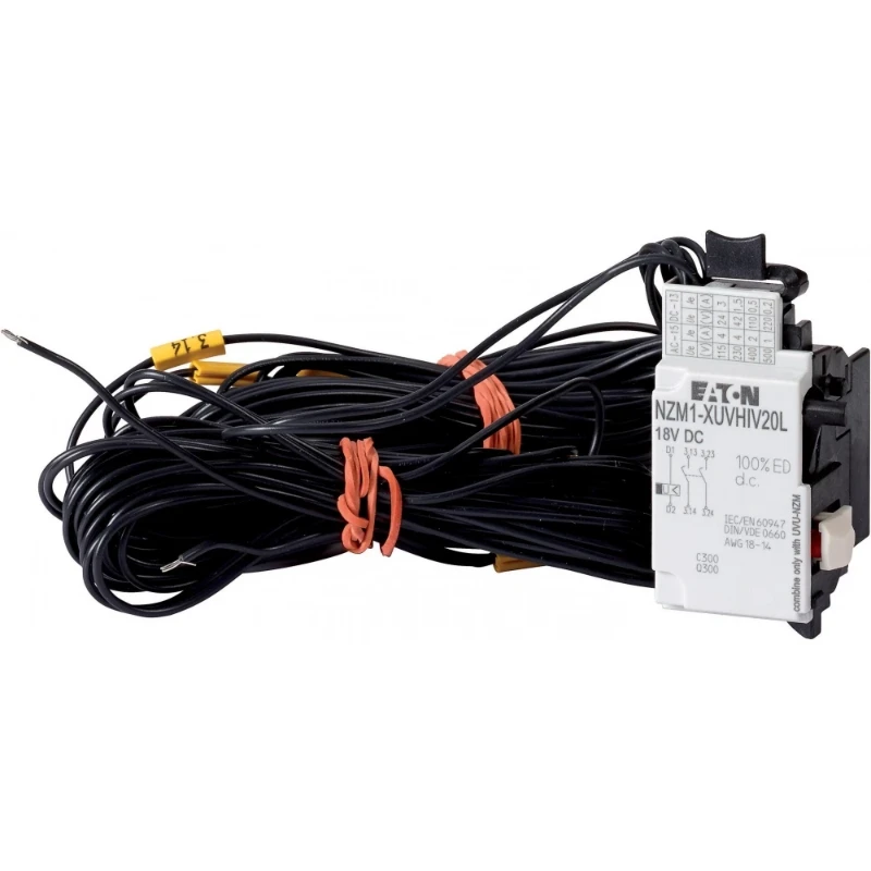 Eaton Onderspanningspoel NZM1 voor UVU-NZM 2xM voorijlend 3m