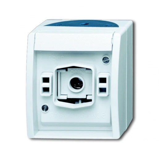 ABB Busch-Jaeger Ocean Lichtsignaaleenheid Basiselement 250V opbouw blauw IP44 2CKA001582A0305