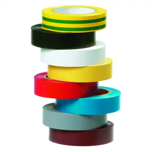 Bizline hoogwaardige vinyltape 15mmx10m (1 set van 8 kleuren)