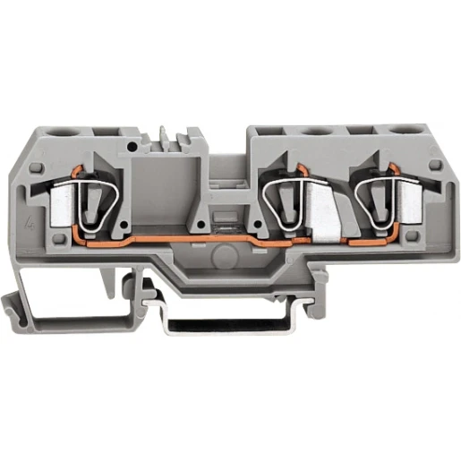 Wago Serie 282 Verbindingsrijgklem 0,2-6mm² eendr. 0,2-6mm² meerdr. Blauw