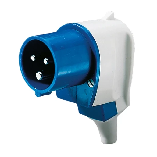 Mennekes Haakse contactstop 32A 3P 6H 230V IP44