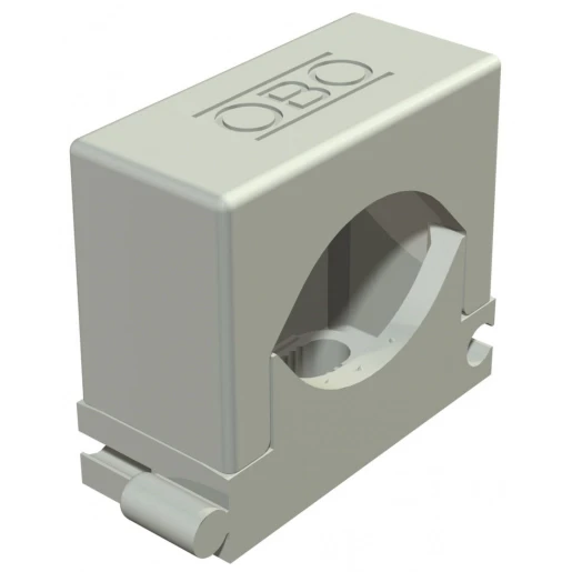 OBO Rijg-druk-zadel 6-13mm pa lichtgrijs ral 7035