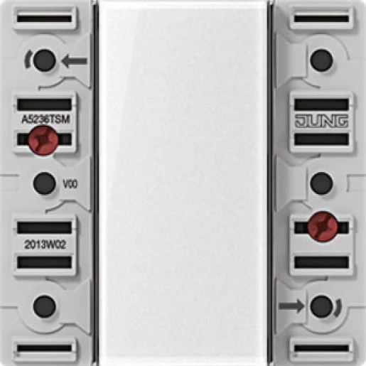 Jung AS/A range tastsensor ac/dc 6-voudig a(s)500 inbouw Wip A5236TSM