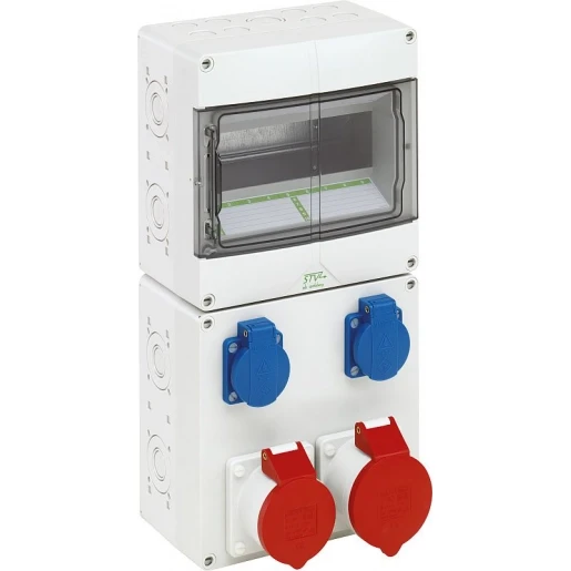 Spelsberg contactdoos combinatie
