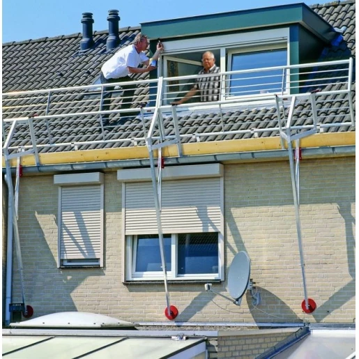 RSS Hellend dak set 12m C-klasse met valstopapparaat met lijnklem HD12MTR