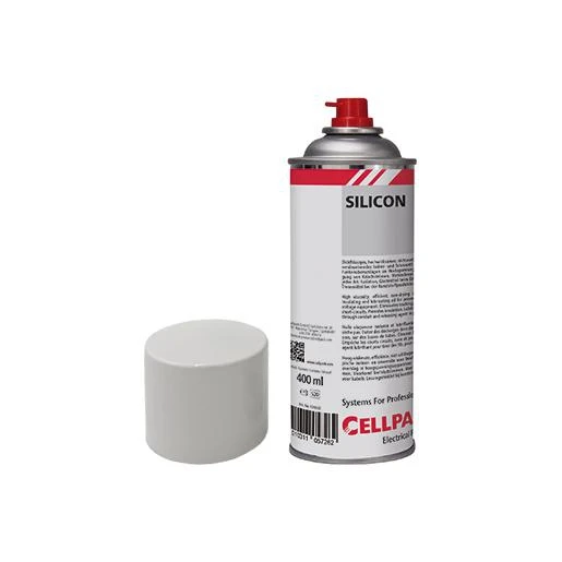 Cellpack Isoleer- en smeerolie spray - siliconen 400ml 124032