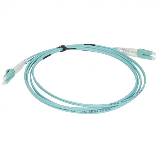 Legrand LCS3 Glasvezel patchkabel LC-duplex OM4 2m Turkoois 032635