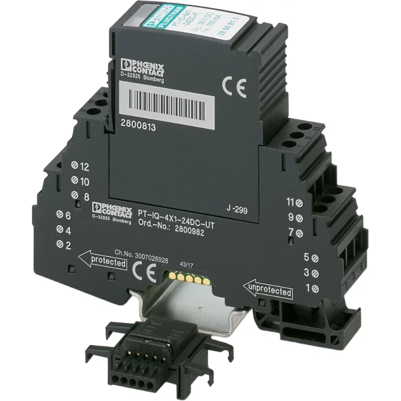 Phoenix Contact Overspanningsbeveiliging voor data en M&R