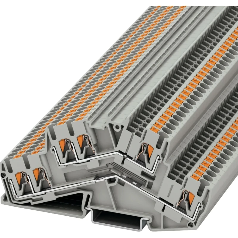 Phoenix Contact PTTBS Verbindingsrijgklem 0,14-2,5mm² eendr. 0,14-2,5mm² meerdr. Grijs