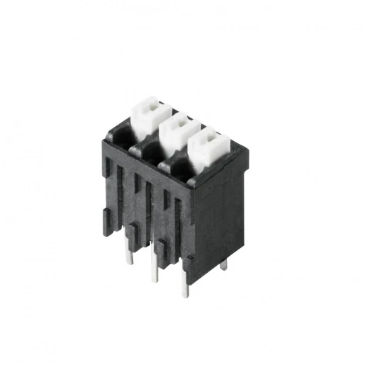 Weidmuller LSF-SMT 3.50/03/180 3.5SN BK TU PCB TERMINAL 3.5 MM NO. OF POLES: 3 18gr. 3.5 MM BLACK PUSH IN 1.