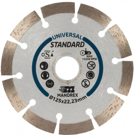 Mandrex Diamant zaagblad 115mm 18500115