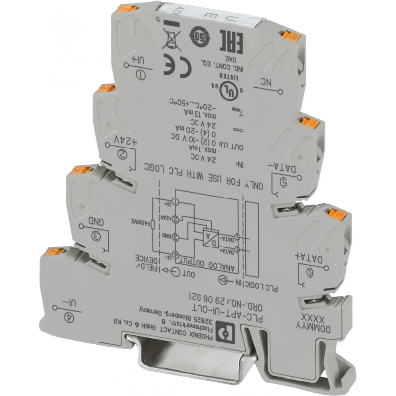 Phoenix Contact PLC analoge in- en uitgangsmodule