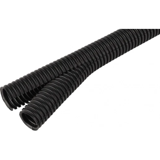 Frankische Co-flex-pp-uv deelbare buis uv-bestendig zwart 10m rol nw 23