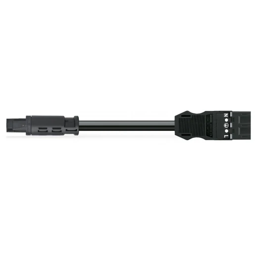 Wago Patchkabel gebouwinstallatie 3p Contrastekker (female) Stekker 2000mm