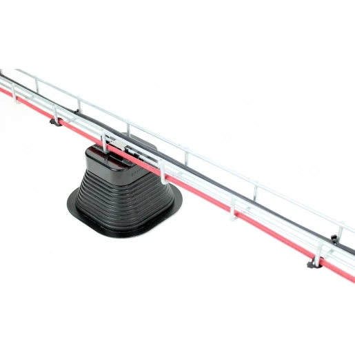 Conduct draadgoot set + daksteunen U-vorm 3000x35x30mm Staal RSH3035-3M