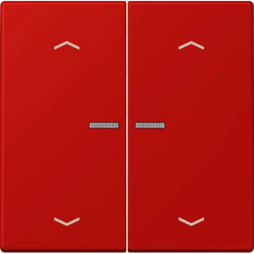 Jung LS range Home stuurafdekking pijl LC32090 2-voudig Mat rood BTLC17102P227