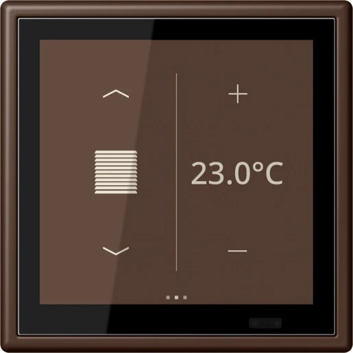 Jung LS range KNX Touch ruimtecontroller KNX LC459D1S239