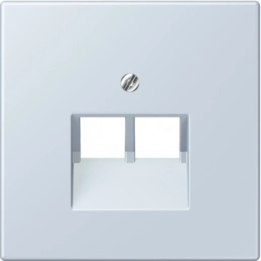 Jung LS range Afdekking centraalplaat LC32023 UAE/IAE 2 connectoren Zonder label LC969-2UA209