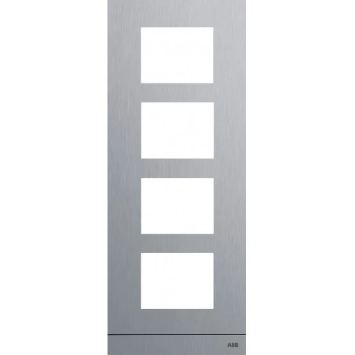 ABB Busch-Jaeger Welcome IP kader audio buitenpost maat 1/4 Edelstaal