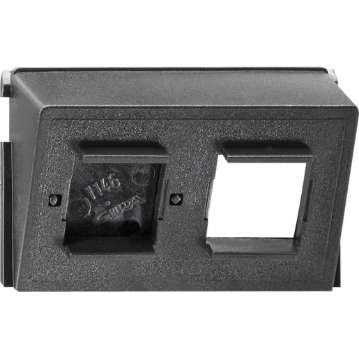 Gira Non-Design Insteekeenheid datakap 2-v MJ Lucent Zonder label 005800