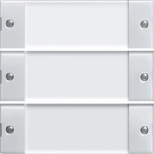 Gira Wippenset 3-v TK System 55 clear/z.wit